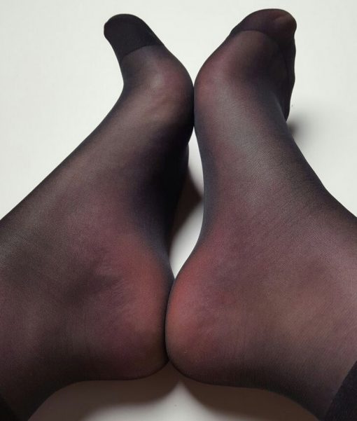 Gedragen pantysokken