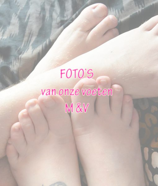 Foto's van onze voeten