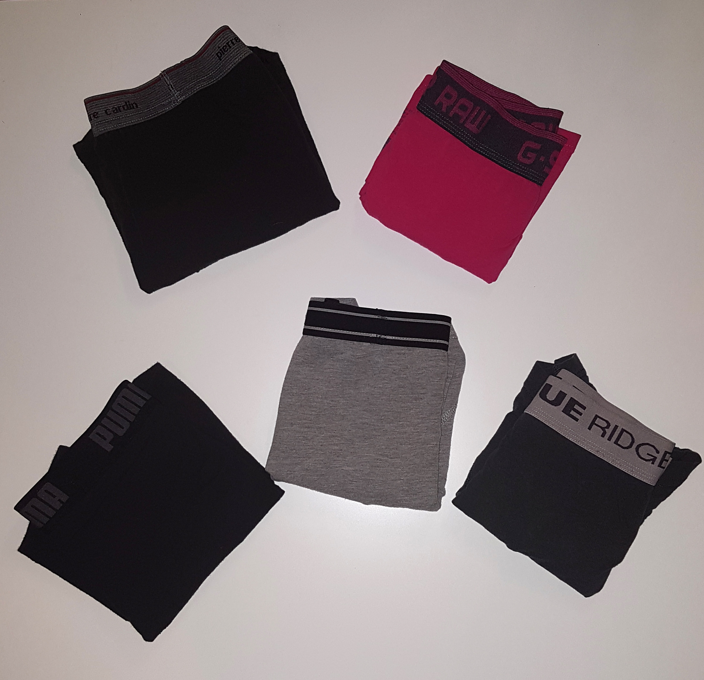 5 gedragen boxershorts - Slipjesmarkt
