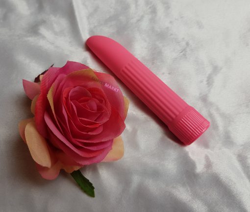 Gebruikte roze kleine vibrator