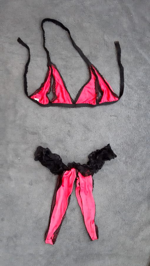 Peek-a-Boo lingerie set