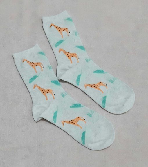 Sokken giraffe glitter