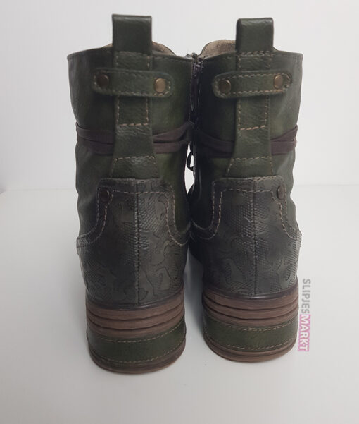 Gedragen hoge veterschoenen Mustang - Afbeelding 4