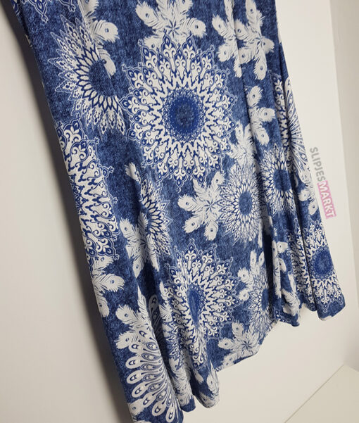 Mooi blauw met wit jurkje - Afbeelding 3