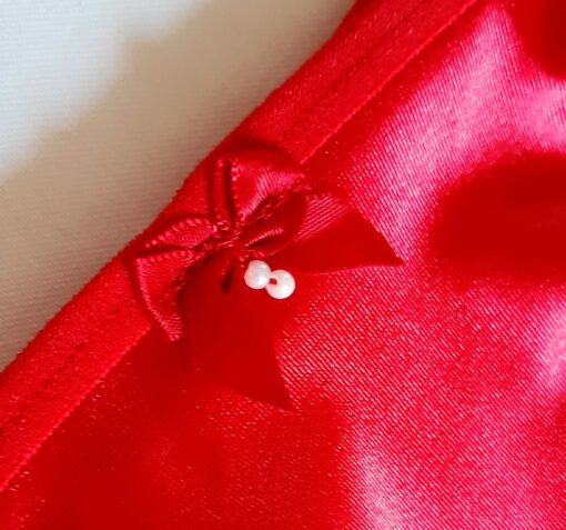 Stringetje glimmend rood - Afbeelding 3