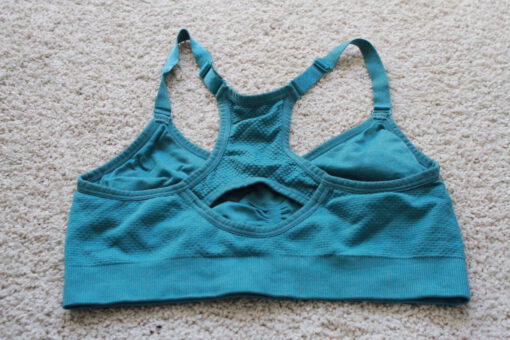 blauw turquoise sportbh - Afbeelding 2