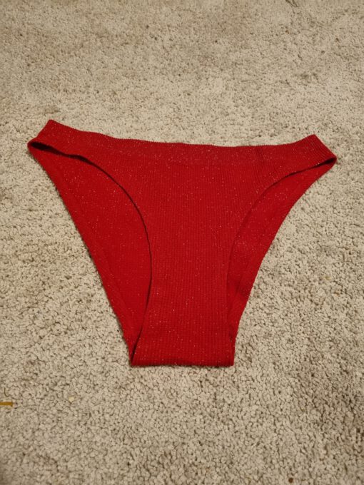 Rood glitter slipje