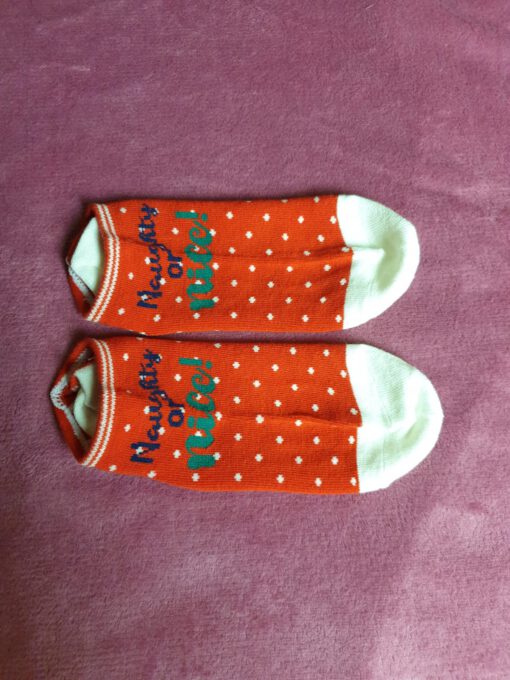 Naughty or nice sokjes