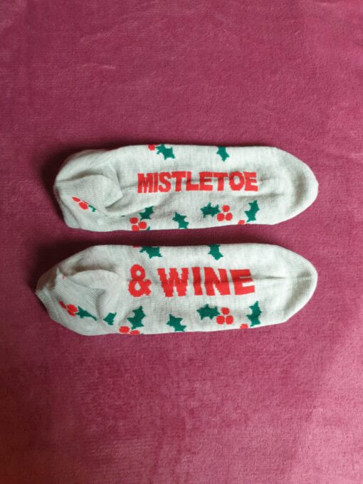 Mistletoe & wine sokjes