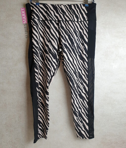 Zachte zebraprint sport outfit