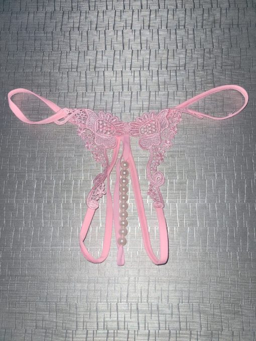 Sexy roze string