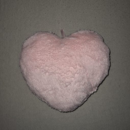 Hartjes kussen roze