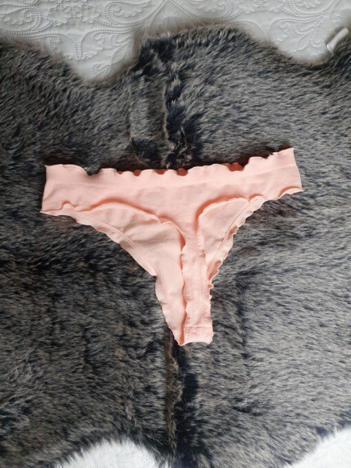 Oranje ruffle string - Afbeelding 2