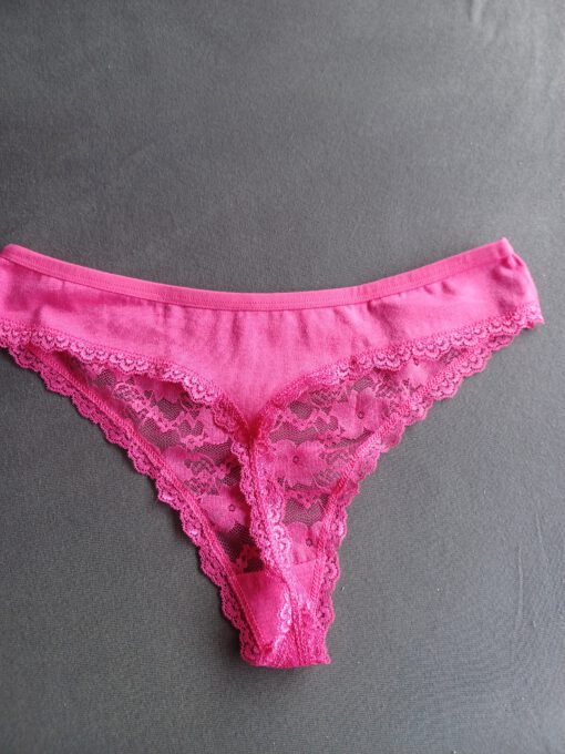 Roze kante string - Afbeelding 2