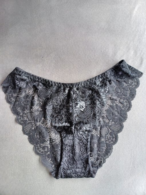 Zwarte kante slip