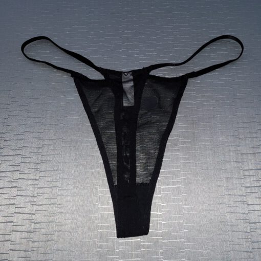 Zwarte string - Afbeelding 2
