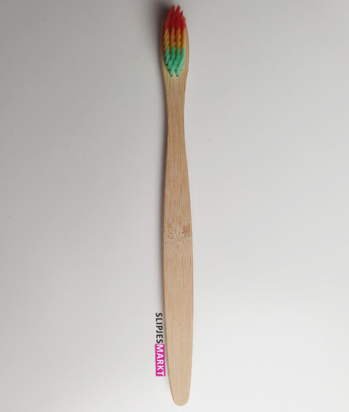 Bamboo tandenborstel meerkleurig