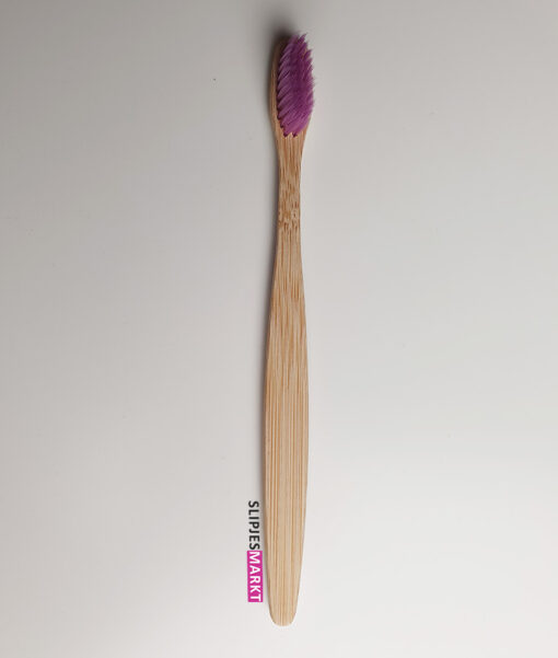 Bamboo tandenborstel paars