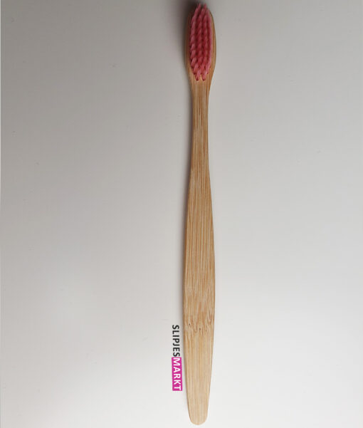 Bamboo tandenborstel roze