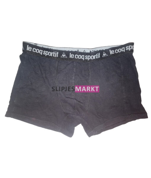 Gedragen Le Coq Sportif boxer zwart
