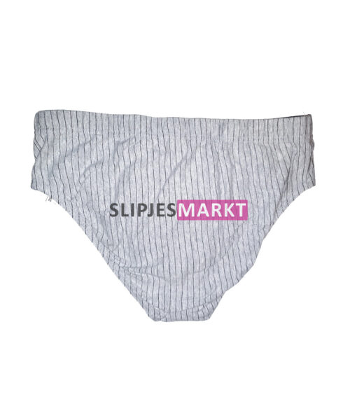 Gedragen slip van Don Original - grijs met lijnen - Afbeelding 2