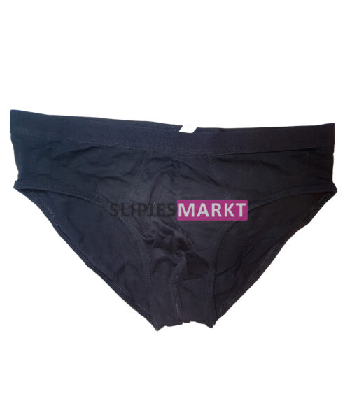 Gedragen zwarte slip