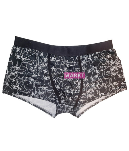Gladde boxer met tekening