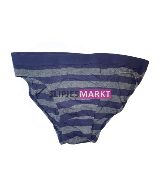 Vaak gedragen dikke strepen slip blauw