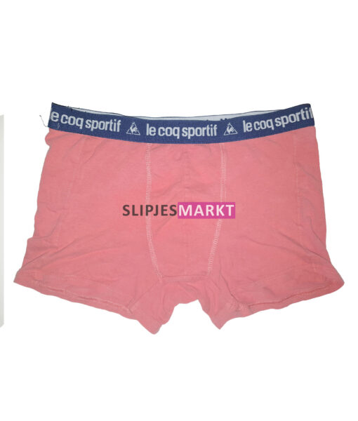 Zalmkleurige Le Coq Sportif boxer