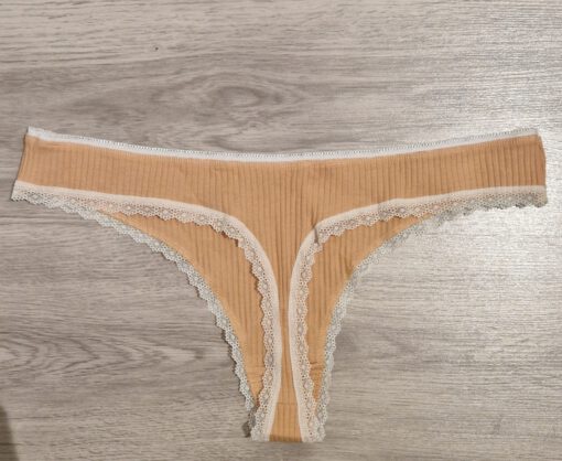 Ribbel string met strikje - Afbeelding 2