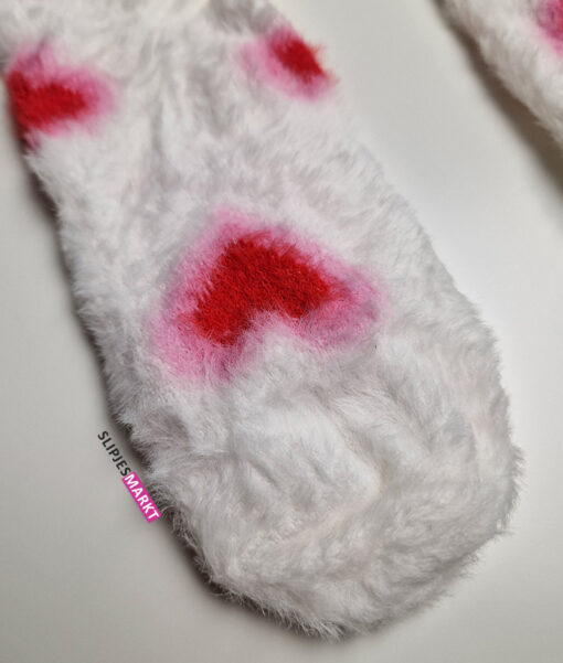 Cosy socks met hartjes - Afbeelding 2