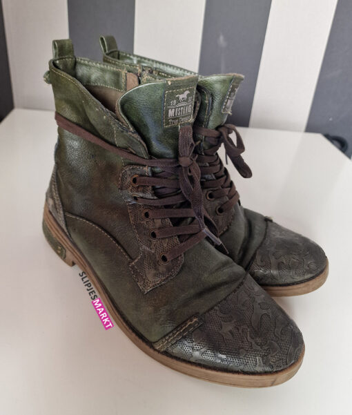 Afgedragen Mustang veterboots - Afbeelding 13