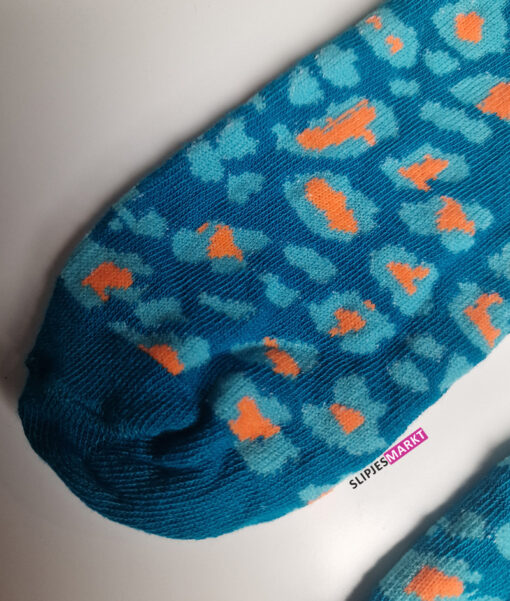 Enkelsokjes blauw panterprint - Afbeelding 2