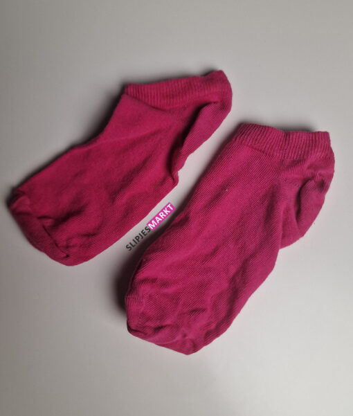 Vaak gedragen roze enkelsokken