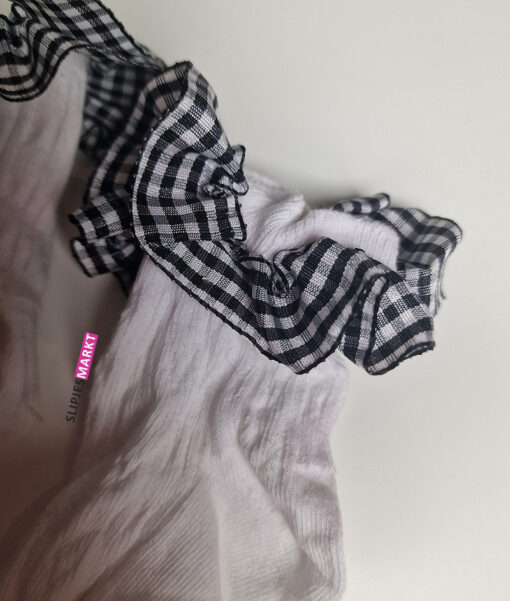 Witte lolita stijl sokken - Afbeelding 2