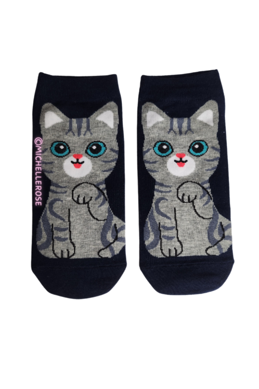 Donkerblauwe kattensokjes