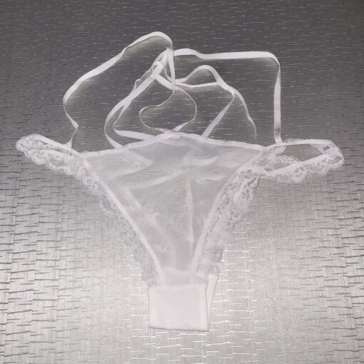 Witte doorzichtige slip - Afbeelding 2