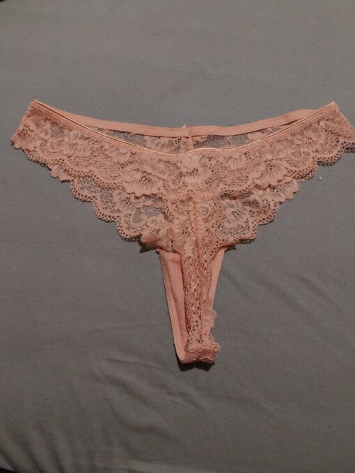 Roze kanten string - Afbeelding 2