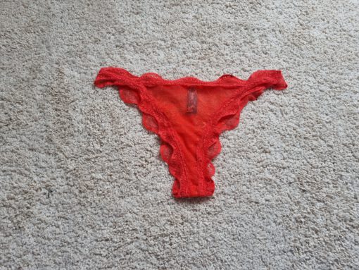 Rood kanten slipje - Afbeelding 2
