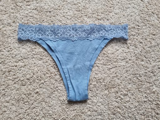 Blauw slipje
