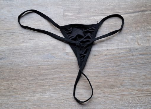 Zwarte string - Afbeelding 2