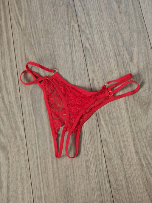 Rode string met open kruis - Afbeelding 2