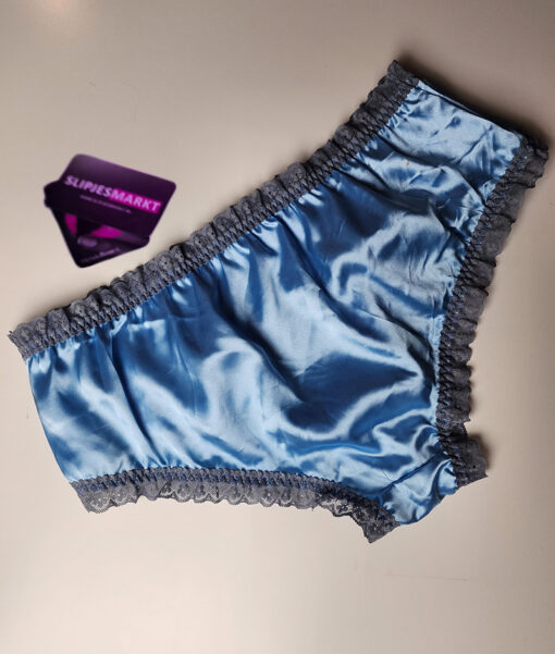 Satijnen blauwe hipster - Afbeelding 3
