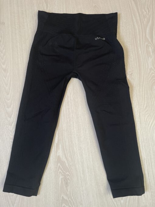 7/8 zwarte sport legging