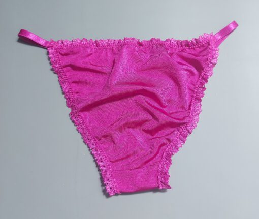 Roze slip met kant - Afbeelding 2