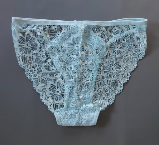 Lichtblauwe kanten slip - Afbeelding 2