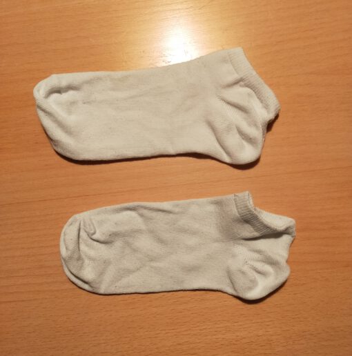 Witte sokken