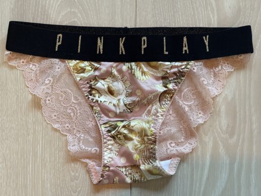 Glanzende kanten slip