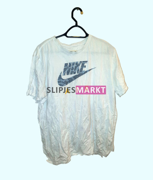 Witte katoenen Nike Air T-Shirt