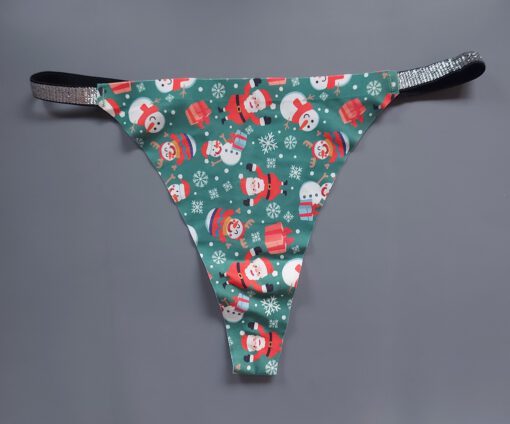 Groene kerst string
